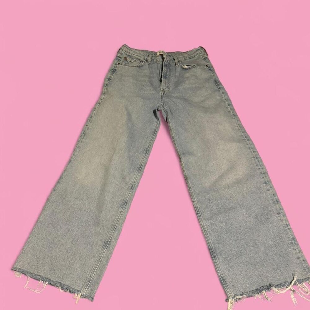 AGOLDE Ren High Rise Wide Leg - Raw Hem 👖